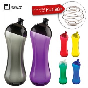 Botilito en PVC Curvy 525ml MU-83